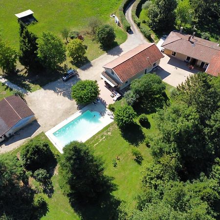 Gite A La Campagne Avec Piscine Biziat Eksteriør billede
